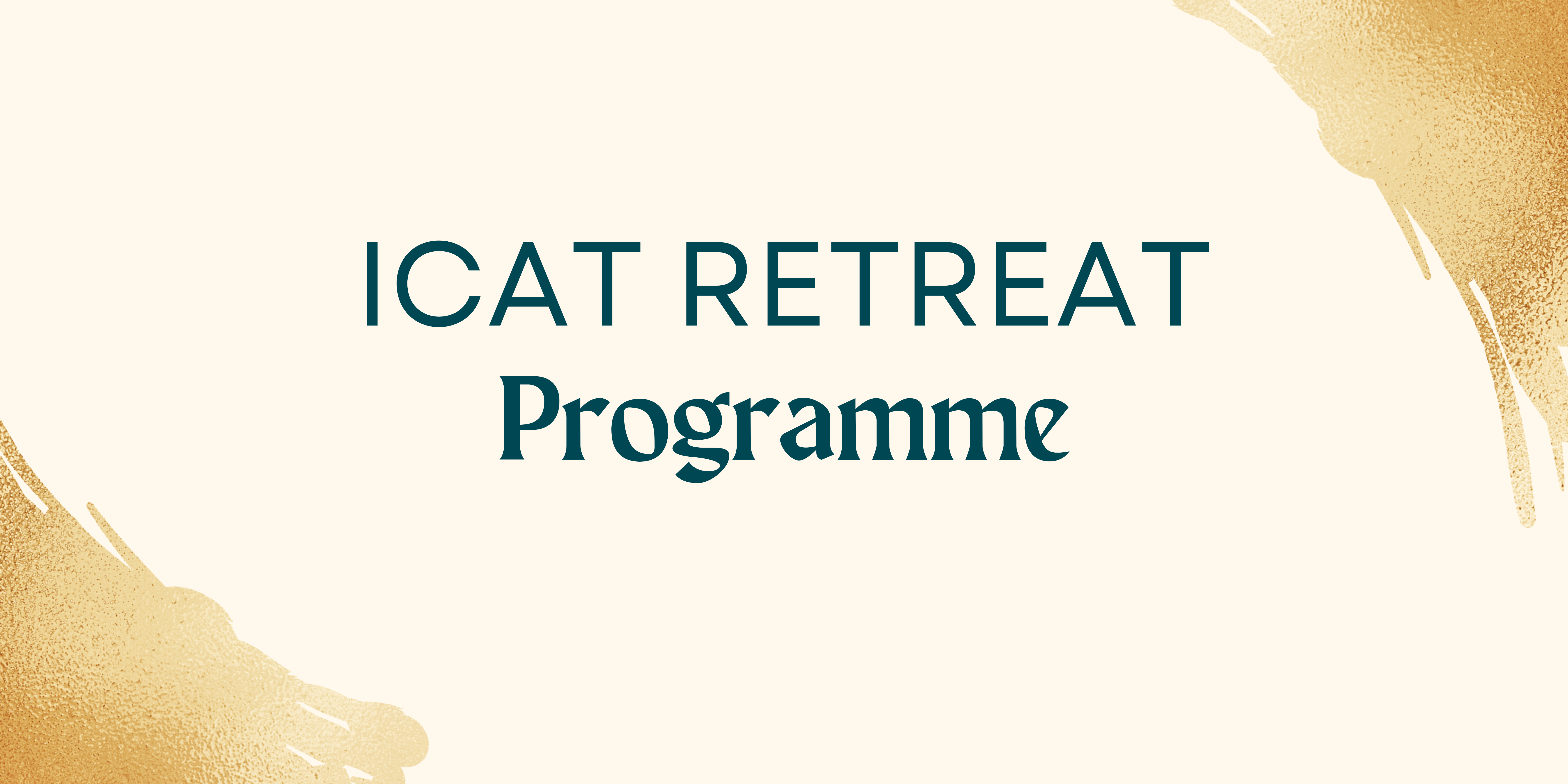 ICAT Retreat Programme image