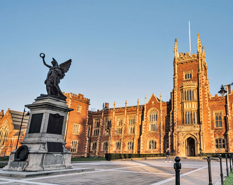 Exterior Queens University Belfast